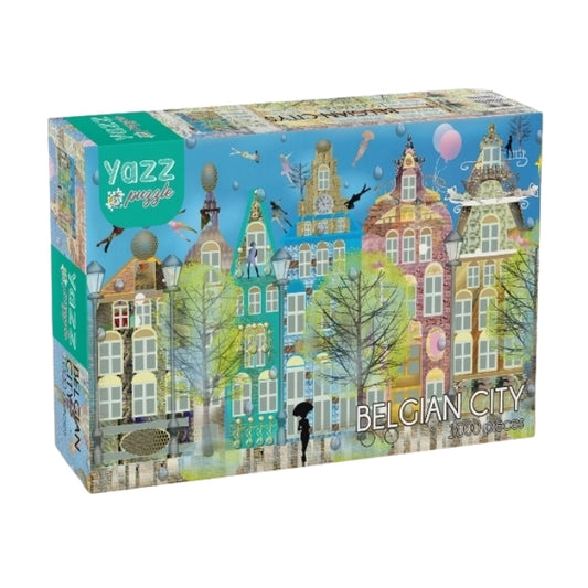 Yazz 1000 Piece Puzzle - Belgian City