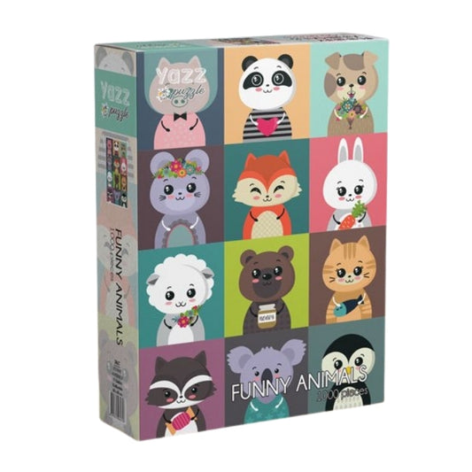 Yazz 1000 Piece Puzzle - Funny Animals
