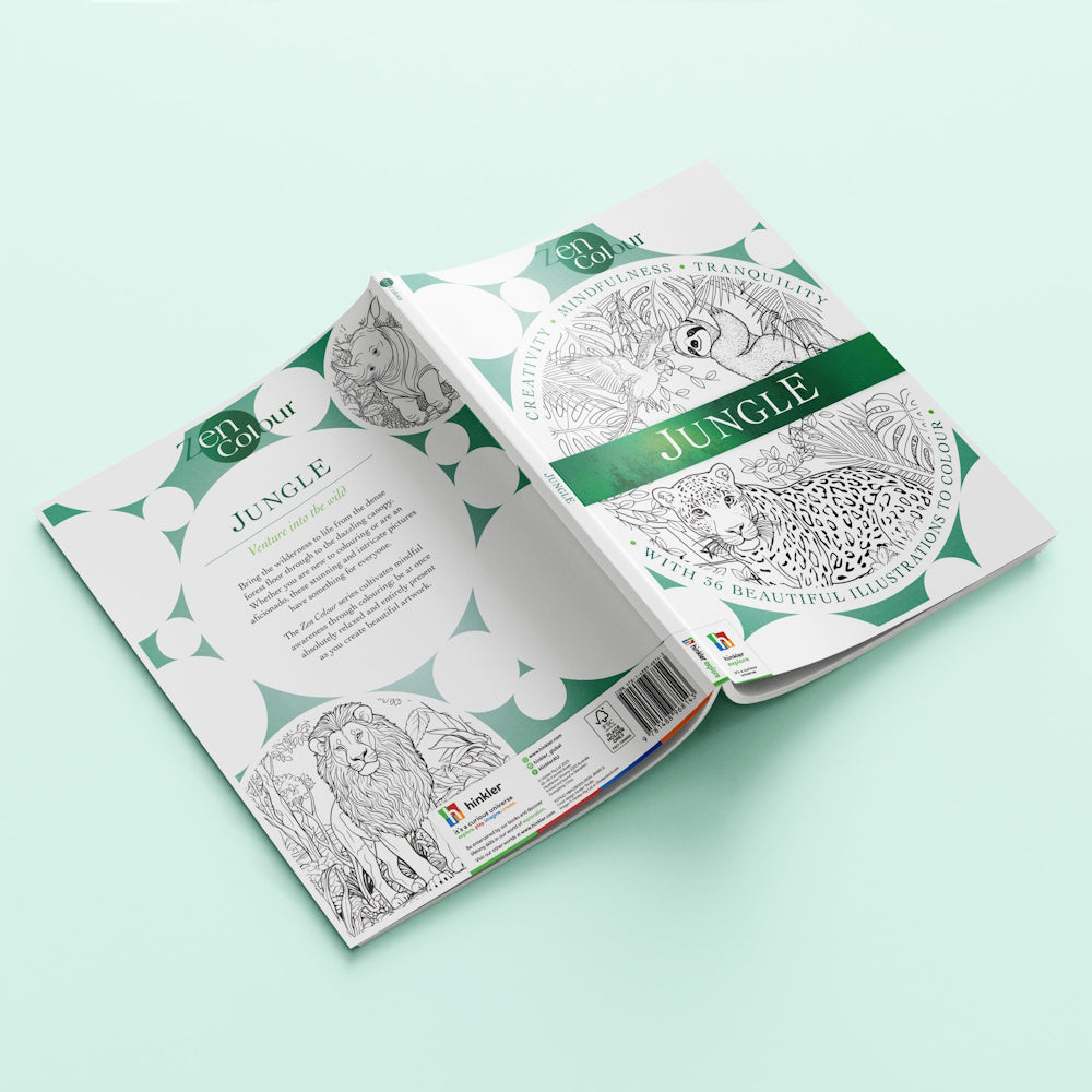 Zen Colouring Book - Jungle