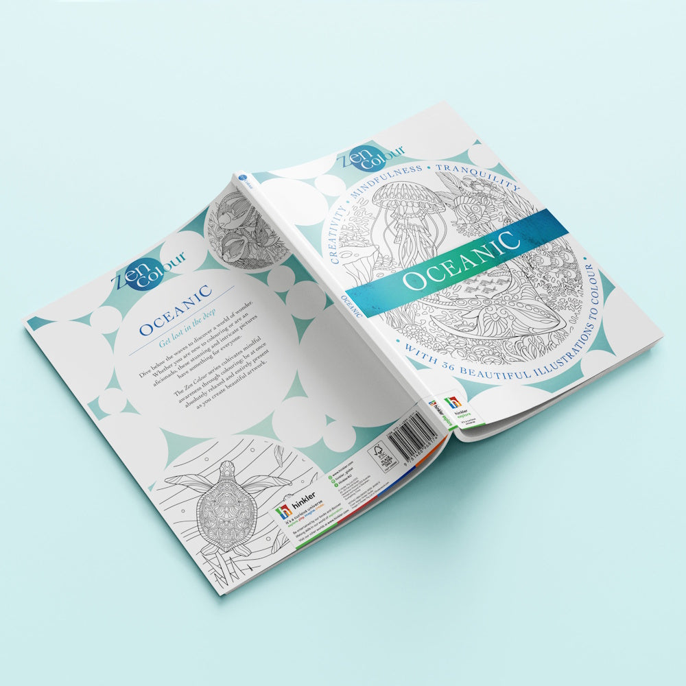 Zen Colouring Book - Oceanic
