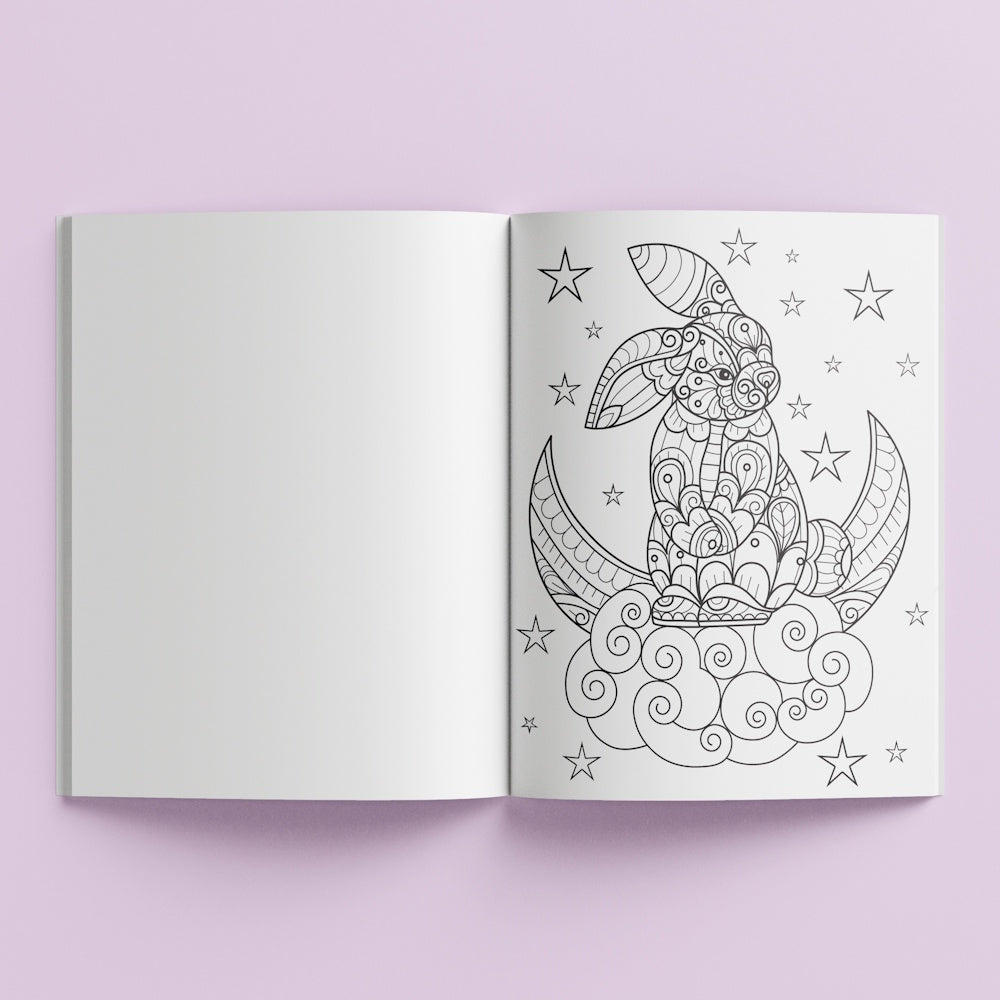 Zen Colouring Book - Stargazer
