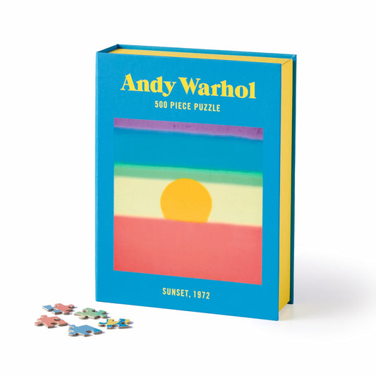 Andy Warhol Sunset 500 Piece Book Puzzle