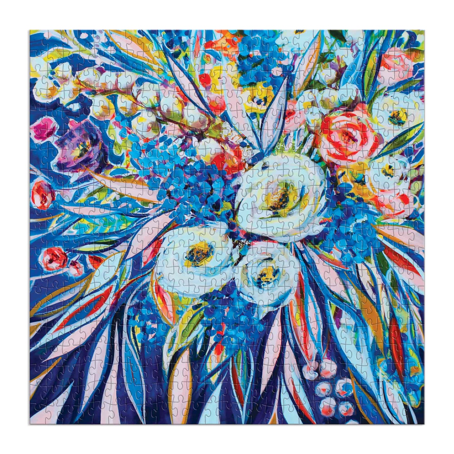 Galison 500 Piece Puzzle - Artful Blooms