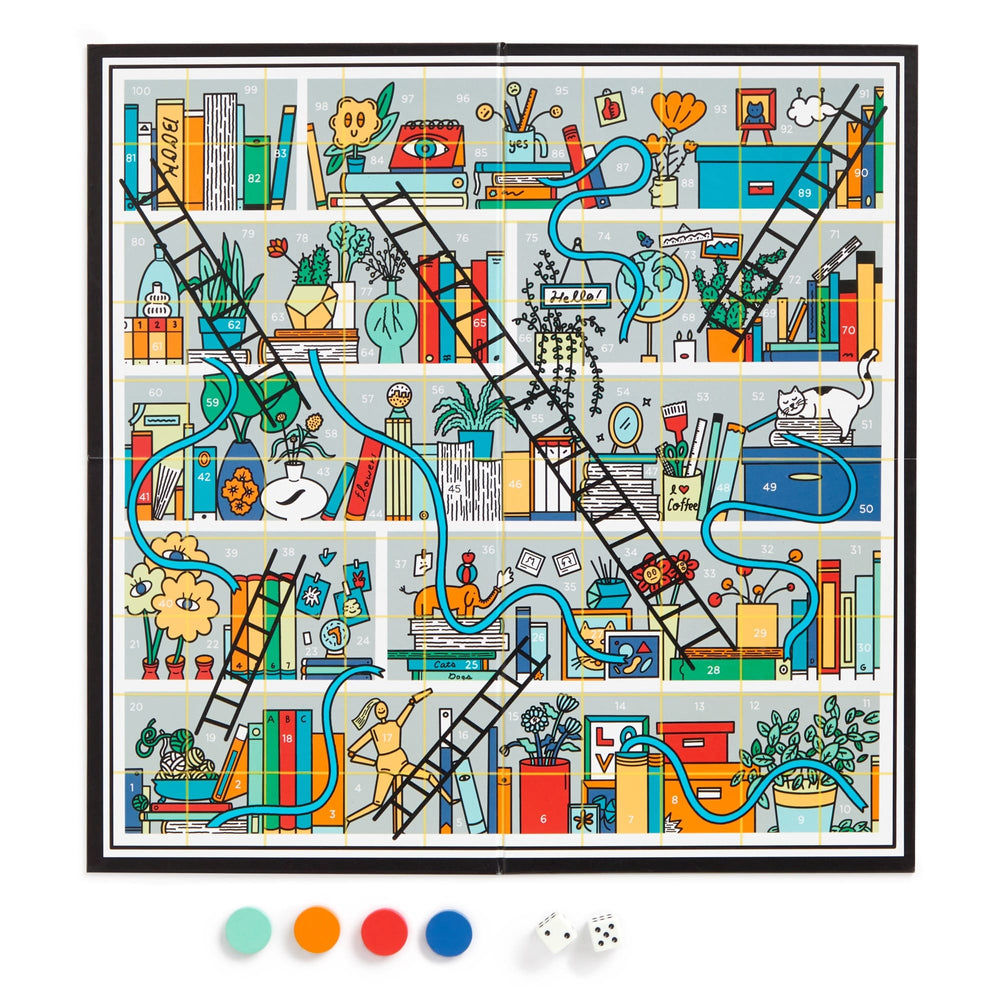 Books & Ladders Classic Board Game