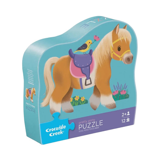 Crocodile Creek 12 Piece Mini Puzzle - Pretty Pony