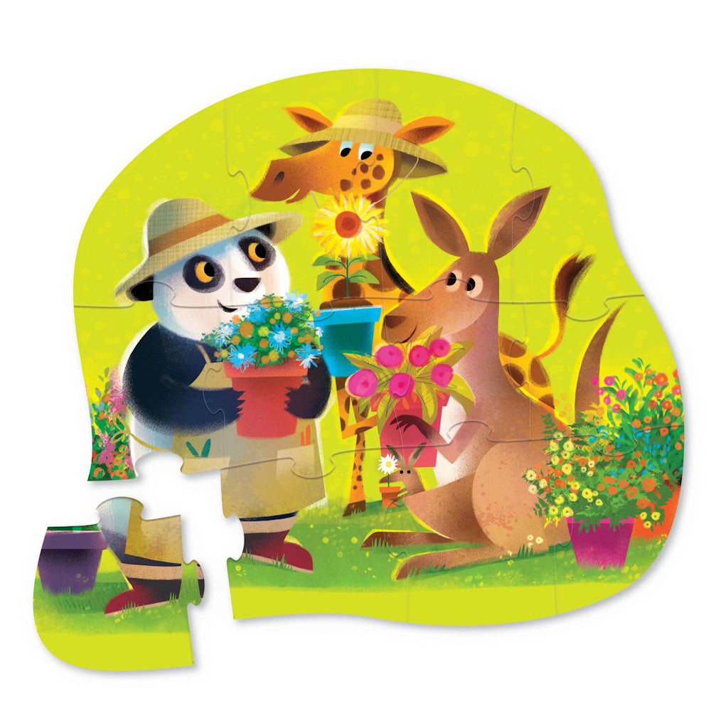 Crocodile Creek 12 Piece Mini Puzzle - Flower Power