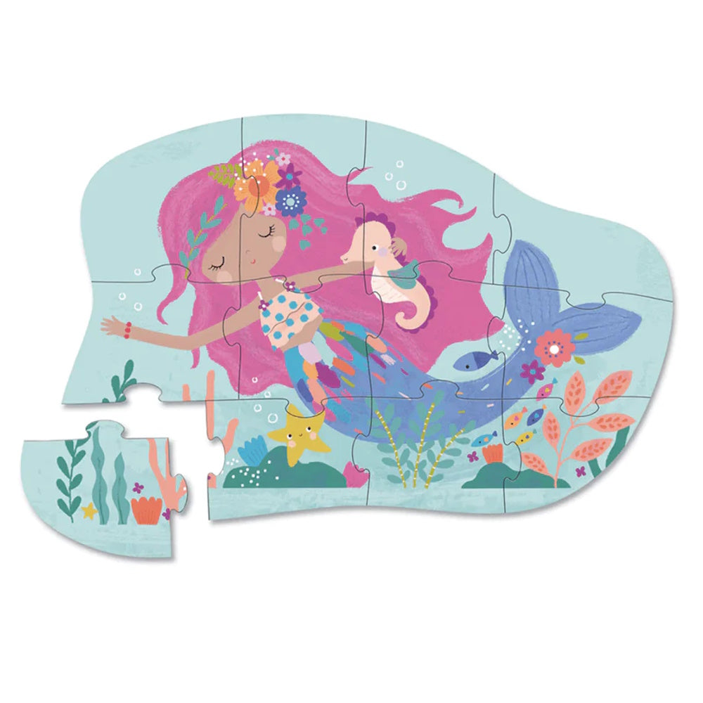 Crocodile Creek 12 Piece Mini Puzzle - Mermaid Dream