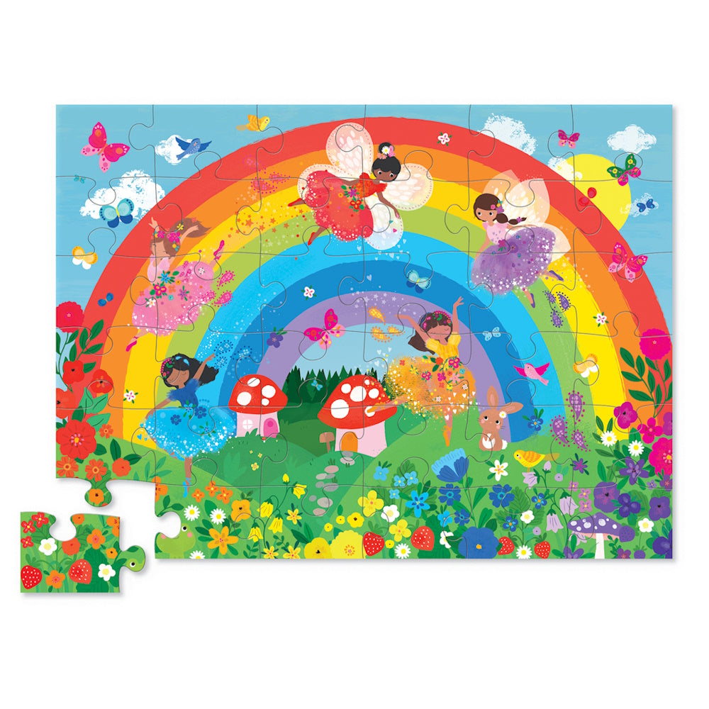 Crocodile Creek 36 Piece Floor Puzzle - Over the Rainbow