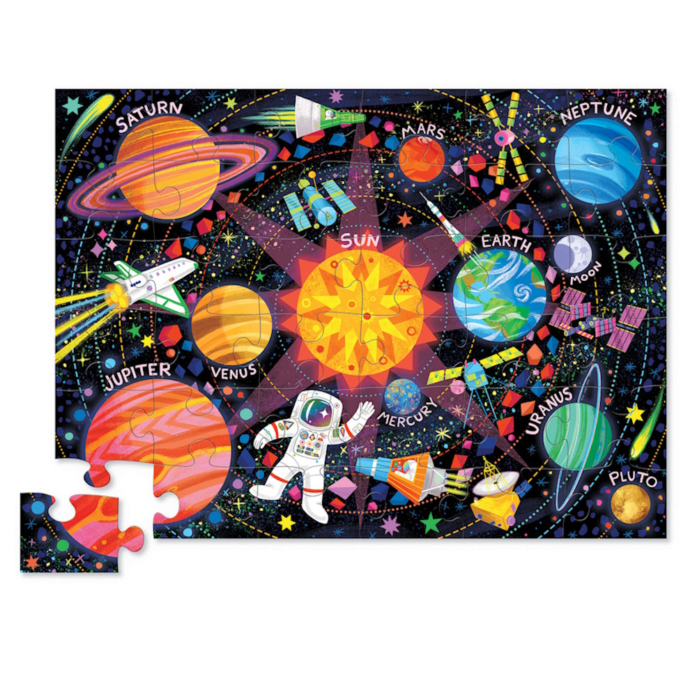 Crocodile Creek 36 Piece Floor Puzzle - Space Explorer