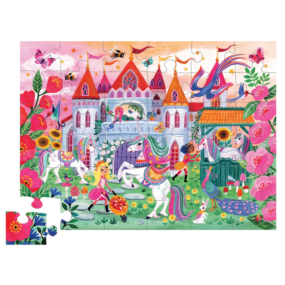 Crocodile Creek 36 Piece Floor Puzzle - Unicorn Castle