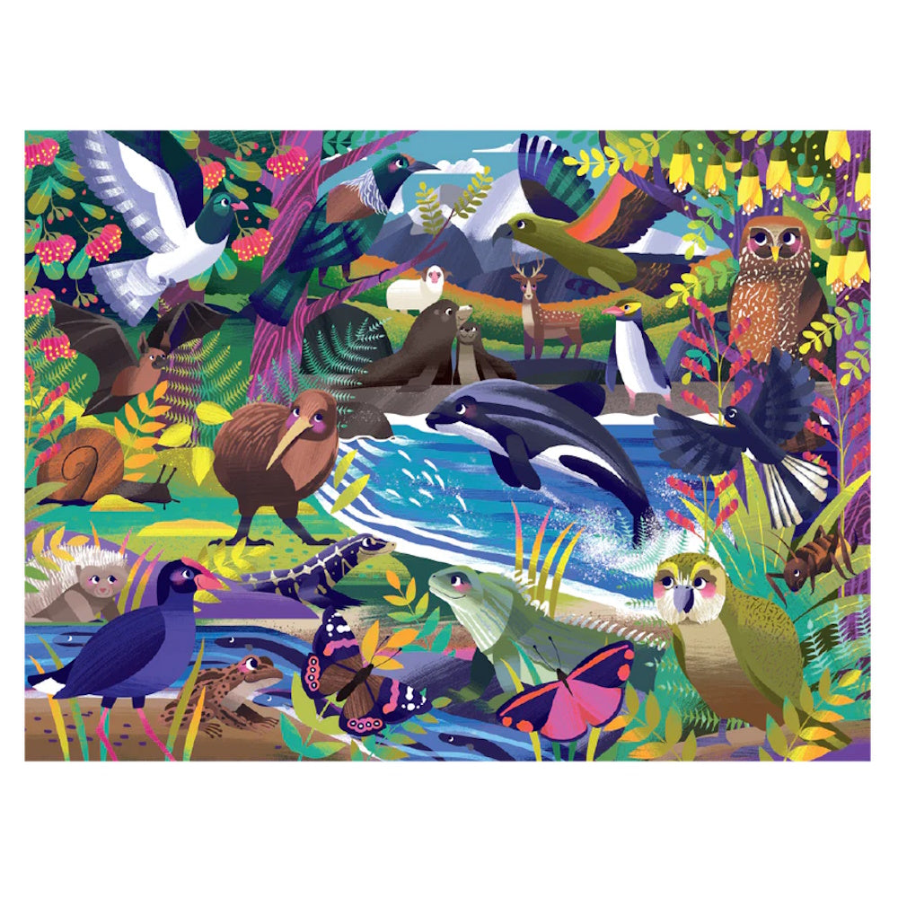 Crocodile Creek 36 Piece Floor Puzzle - Discover Aotearoa