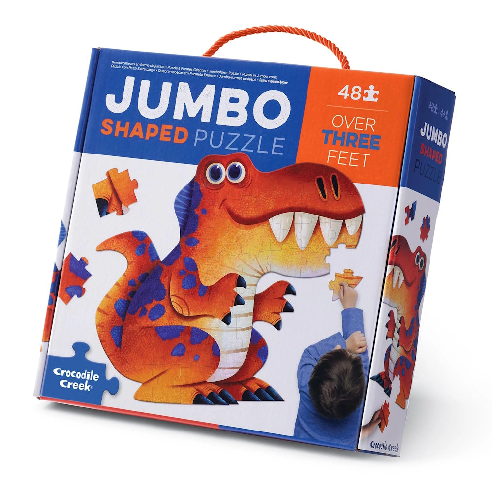 Crocodile Creek 48 Piece Jumbo Puzzle - Dinosaur