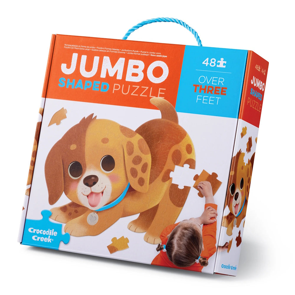 Crocodile Creek 48 Piece Jumbo Puzzle - Puppy