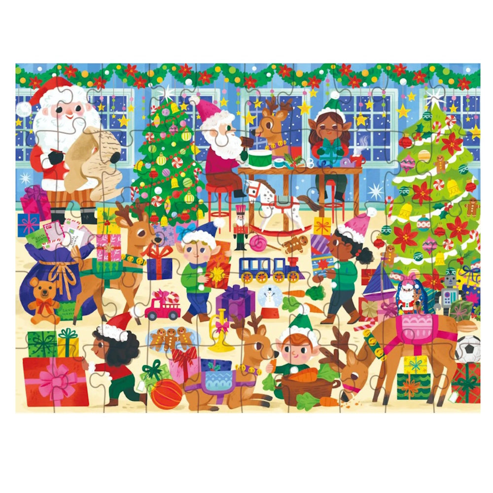 Crocodile Creek 50 Piece Puzzle - Santa's Workshop