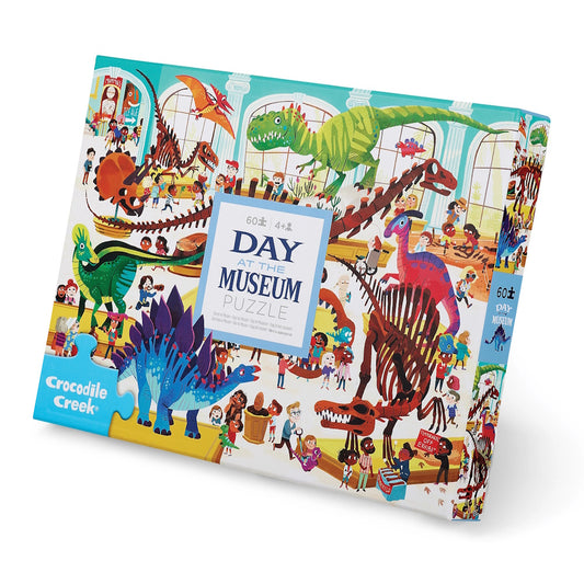 Crocodile Creek 60 Piece Puzzle - Day at the Museum