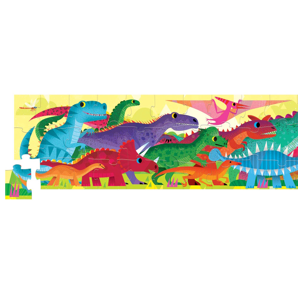 Crocodile Creek 60 Piece Super Duper Long Puzzle - Dinosaur
