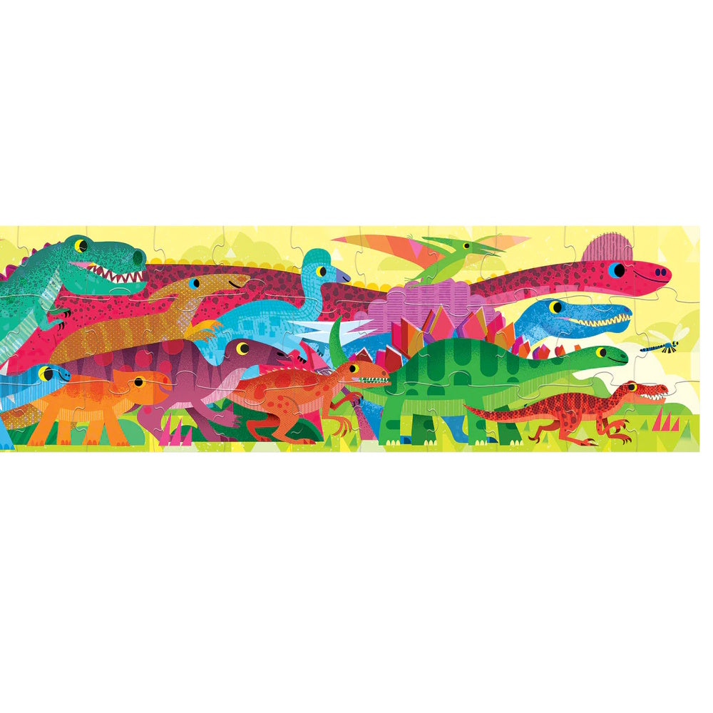 Crocodile Creek 60 Piece Super Duper Long Puzzle - Dinosaur