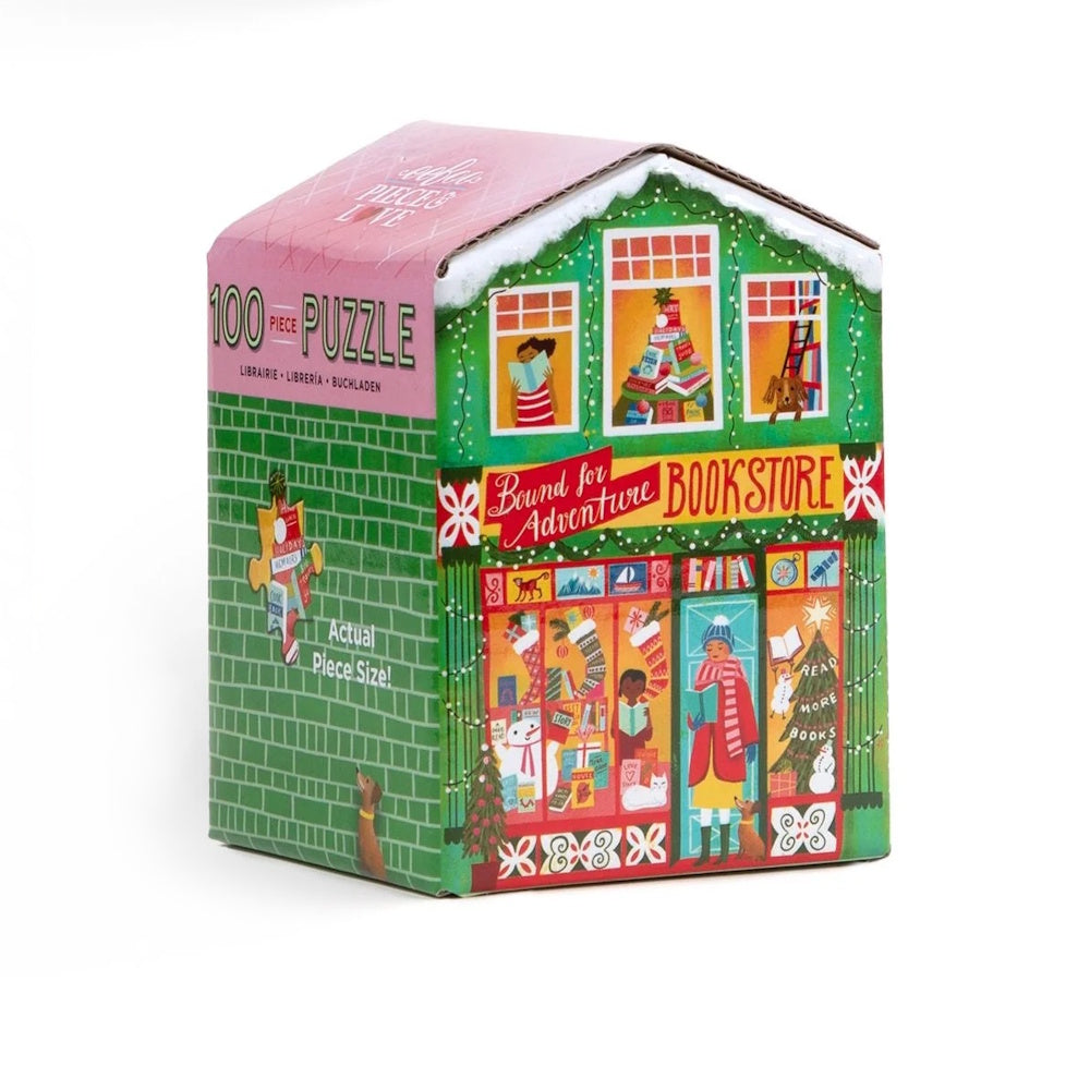 eeBoo Christmas Market 100 Piece Puzzle - Assorted