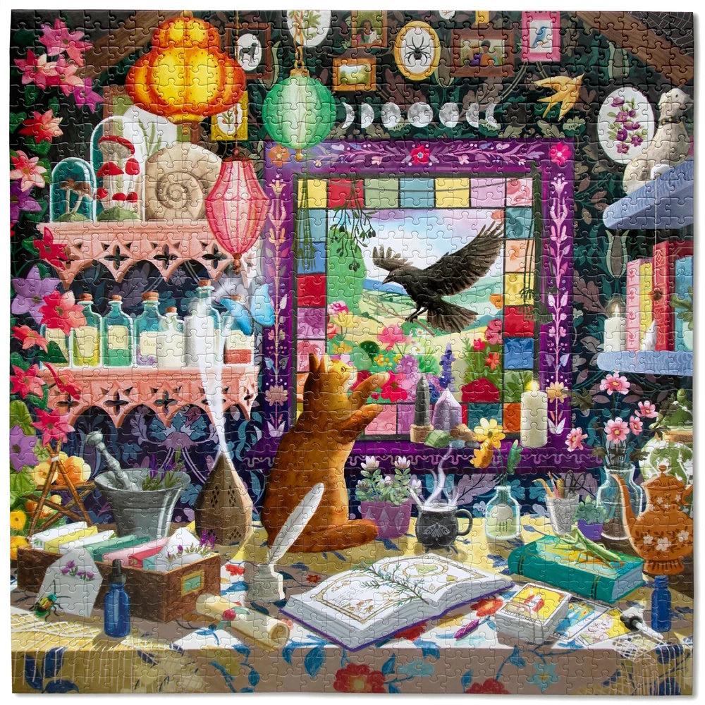 eeBoo 1000 Piece Puzzle - Sorcerer's Workshop