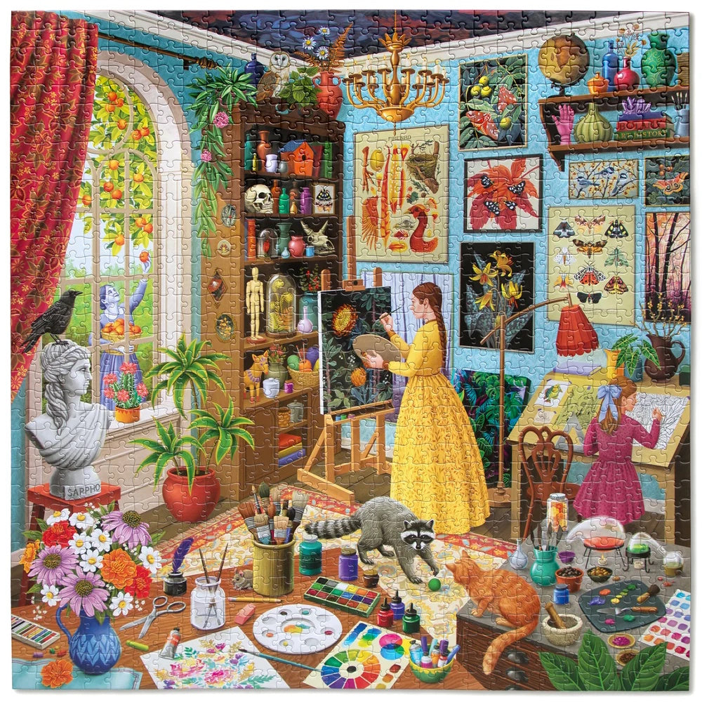 eeBoo 1000 Piece Puzzle - Alchemist's Art Studio