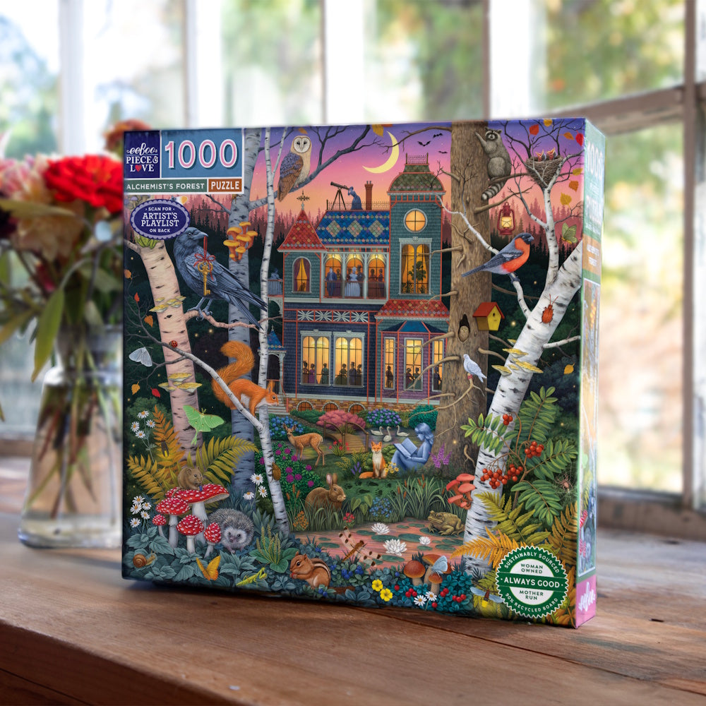 eeBoo 1000 Piece Puzzle - Alchemist's Forest