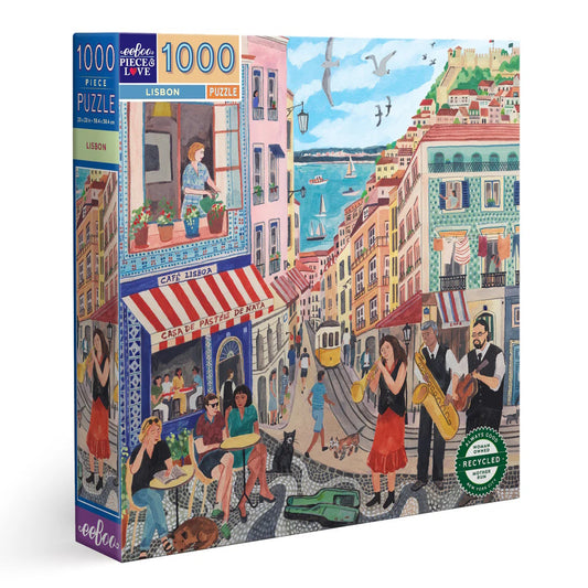 eeBoo 1000 Piece Puzzle - Lisbon