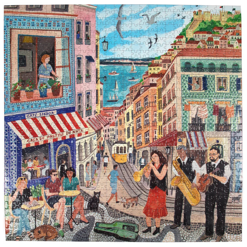 eeBoo 1000 Piece Puzzle - Lisbon