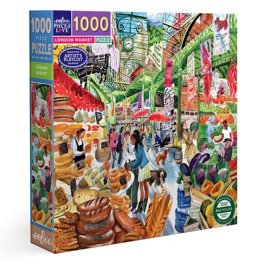 eeBoo 1000 Piece Puzzle - London Market