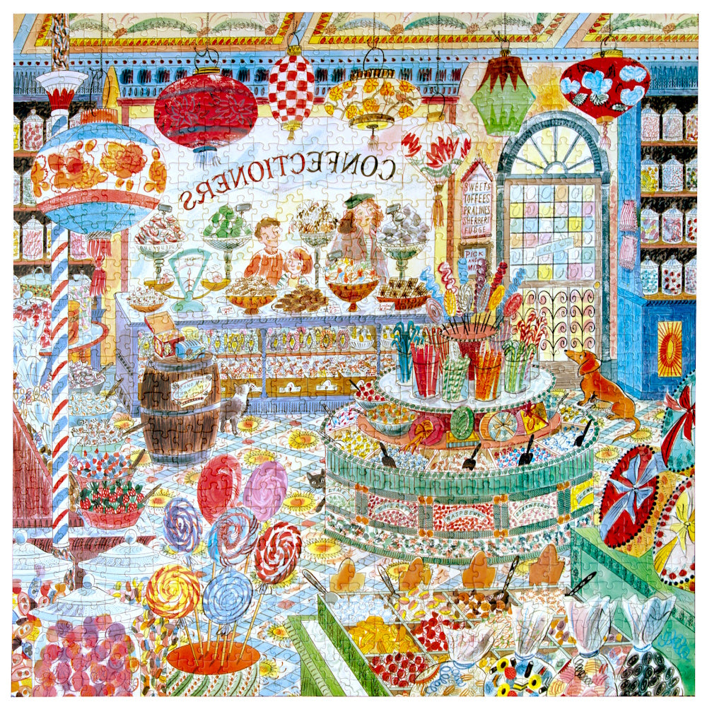 eeBoo 1000 Piece Puzzle - Sweet Shoppe