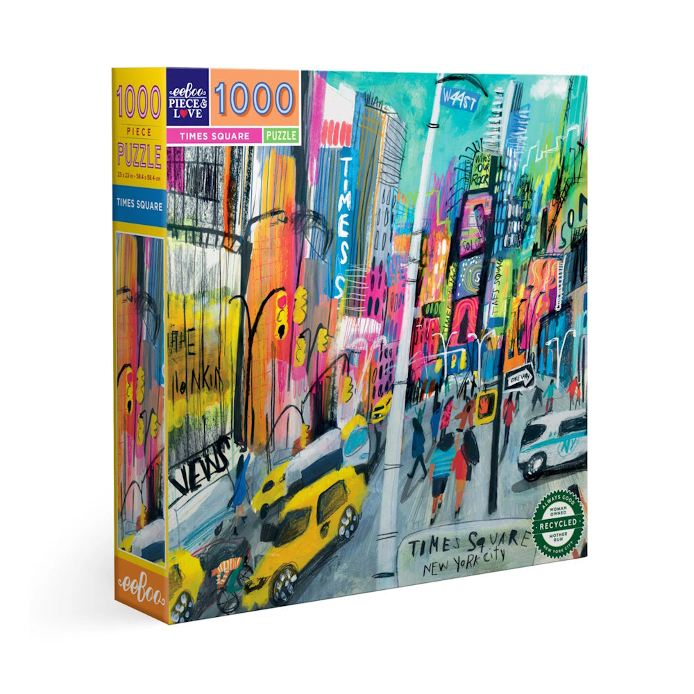 eeBoo 1000 Piece Puzzle - Times Square