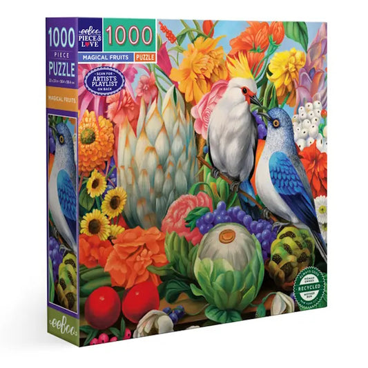 eeBoo 1000 Piece Puzzle - Magical Fruits