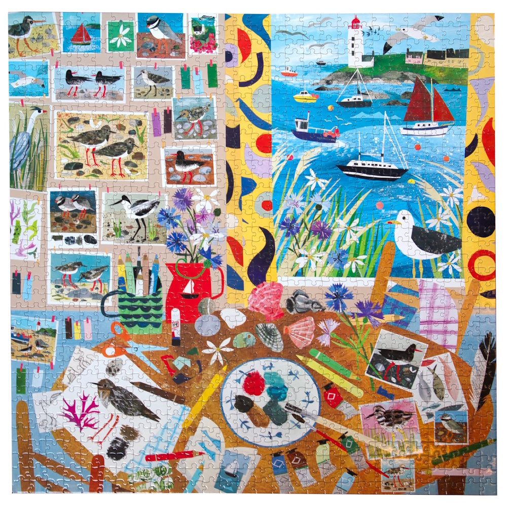 eeBoo 1000 Piece Puzzle - Seabirds