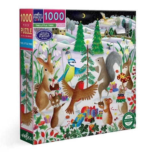 eeBoo 1000 Piece Puzzle - The Little Tree