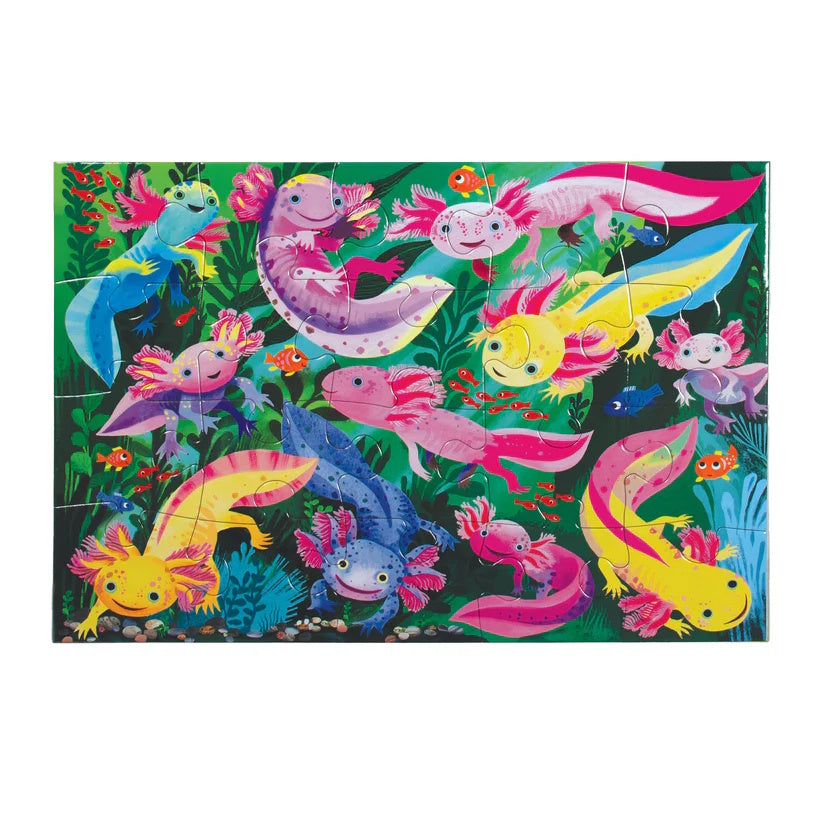eeBoo Axolotl 20 Piece Puzzle