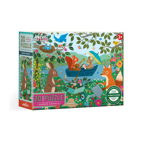 eeBoo Garden Animals 20 Piece Puzzle – The Jigstore