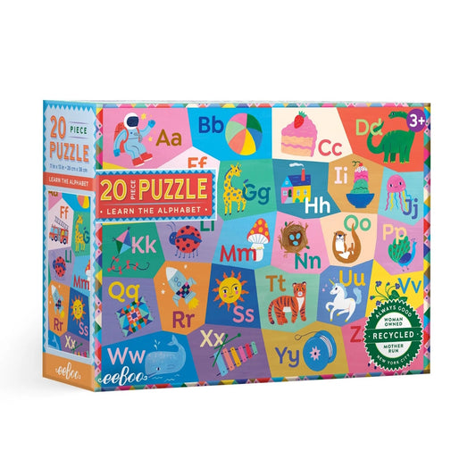 eeBoo Learn the Alphabet 20 Piece Puzzle