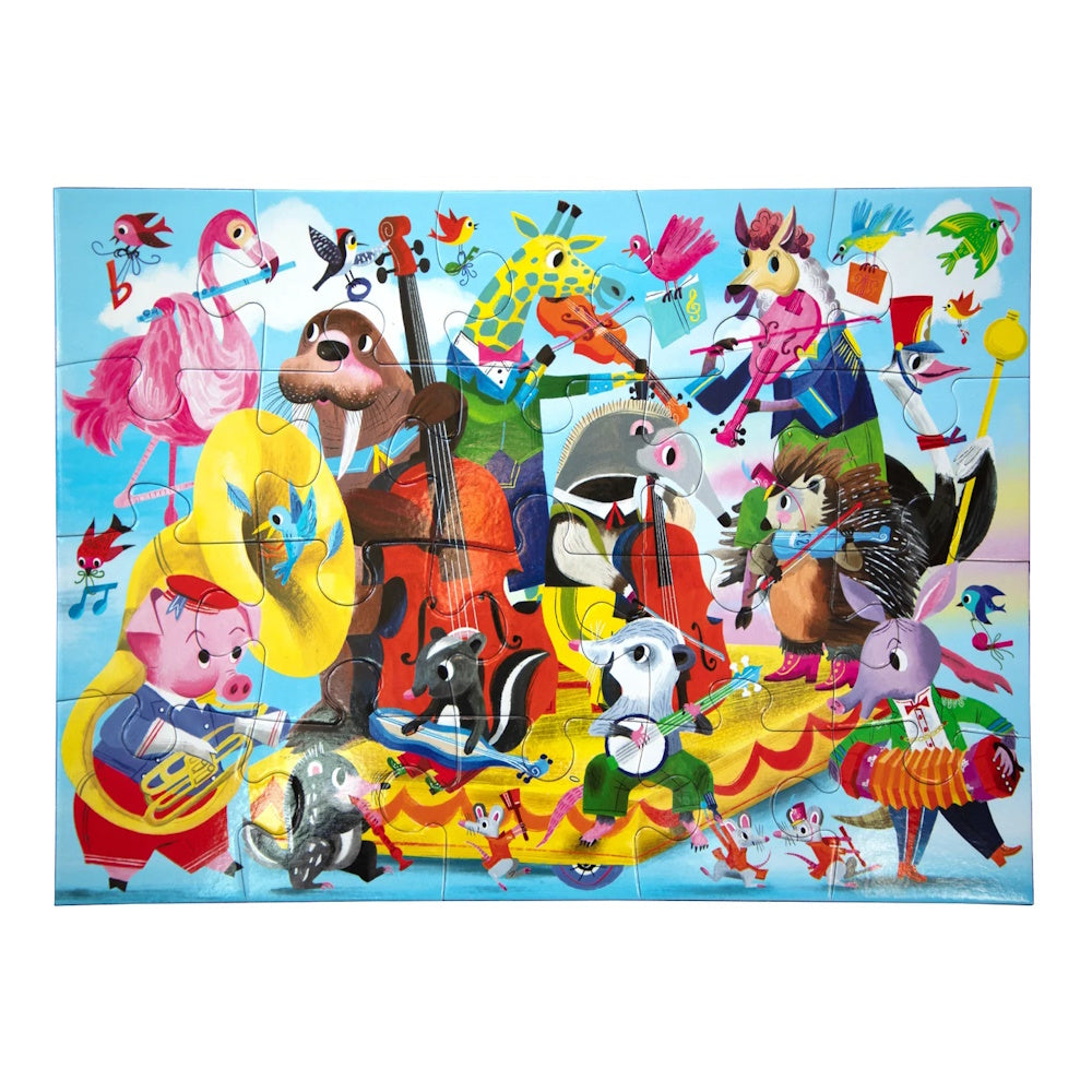 eeBoo Musical Band 20 Piece Puzzle