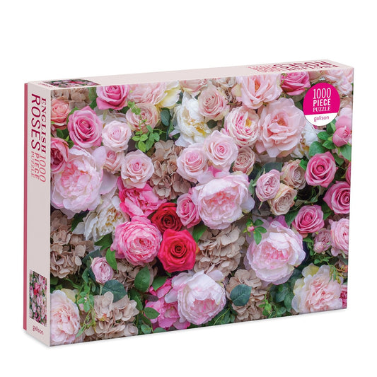 Galison 1000 Piece Jigsaw Puzzle - English Roses