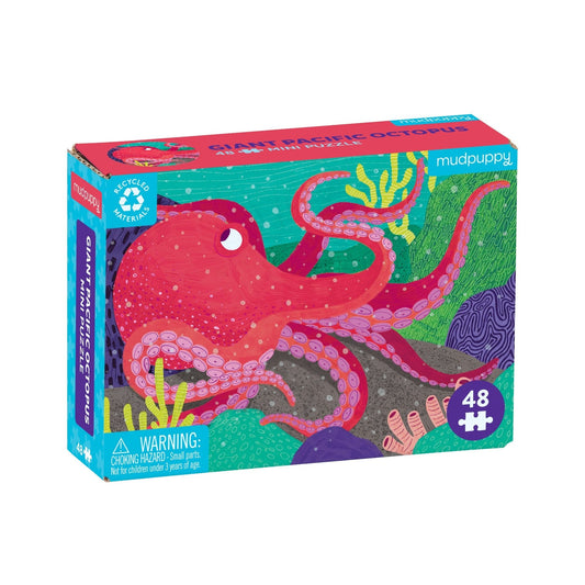 Giant Pacific Octopus 48 Piece Mini Puzzle