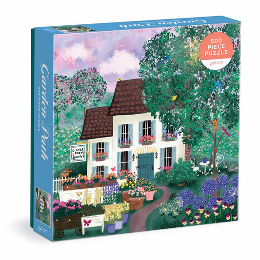Galison 500 Piece Puzzle - Garden Path