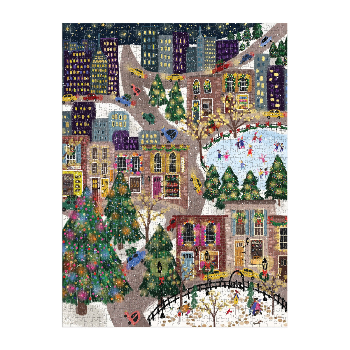 Galison 1000 Piece Jigsaw Puzzle - Joy Laforme Sparkling City