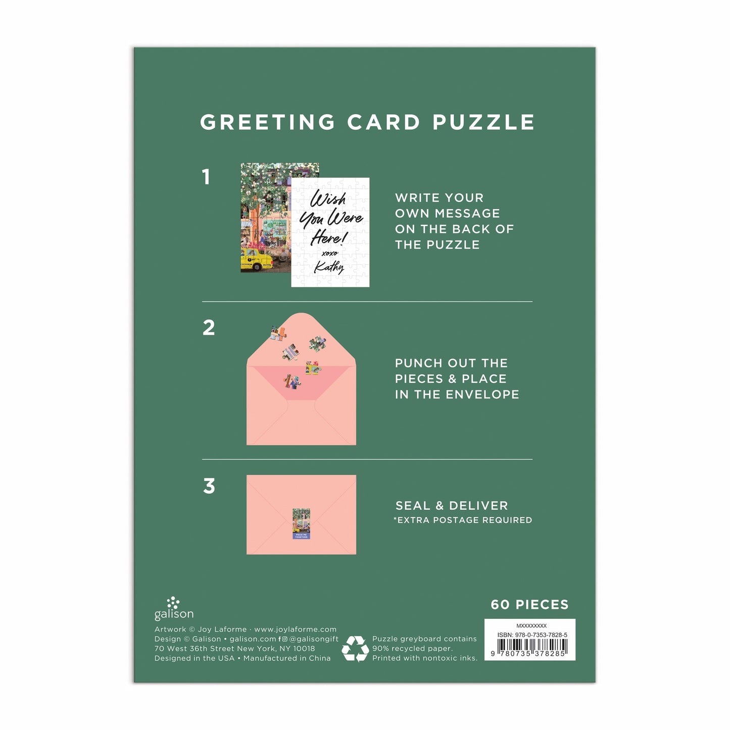 Joy Laforme Spring Street Greeting Card Puzzle