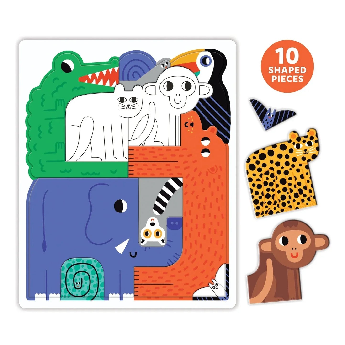 Mudpuppy Jungle We Go Together Puzzle