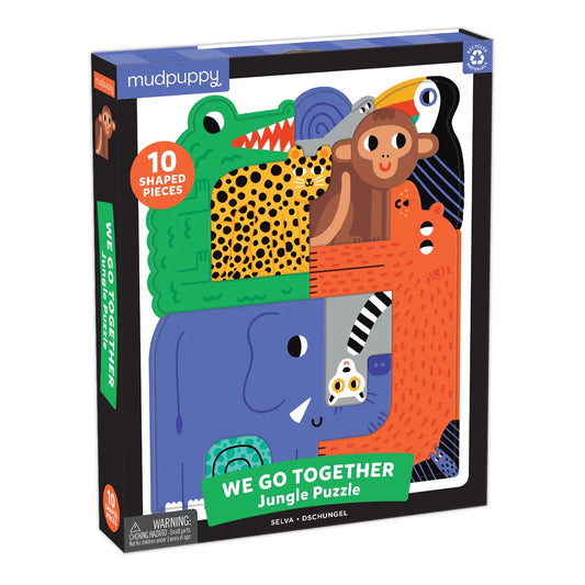 Mudpuppy Jungle We Go Together Puzzle