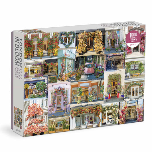 Galison 1000 Piece Jigsaw Puzzle - London in Bloom
