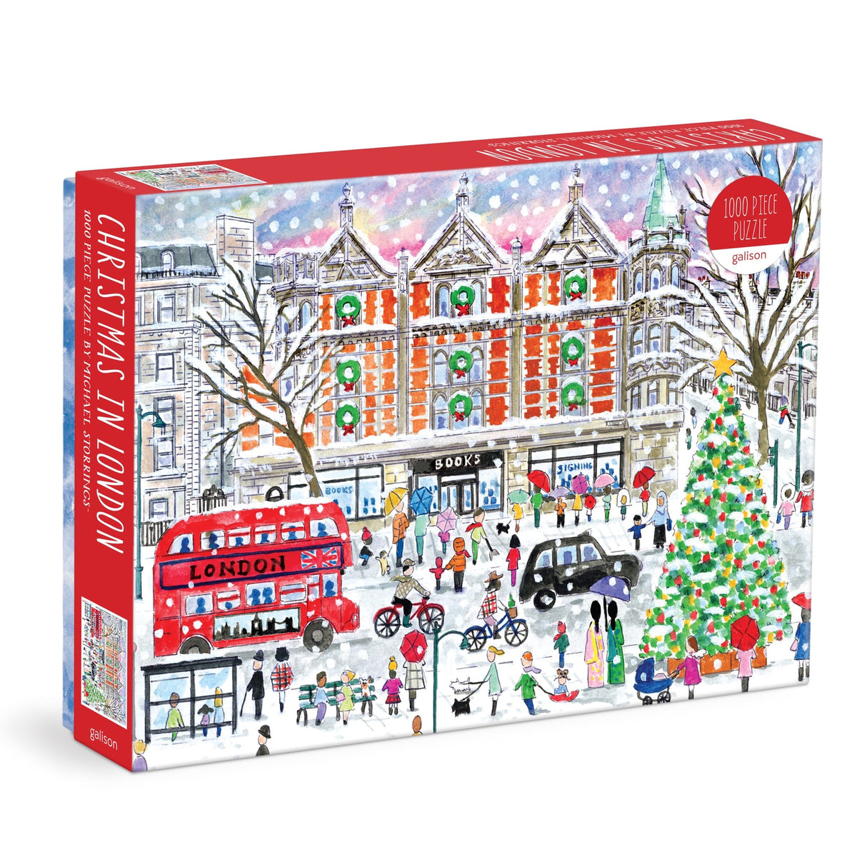 Galison 1000 Piece Jigsaw Puzzle - Christmas in London