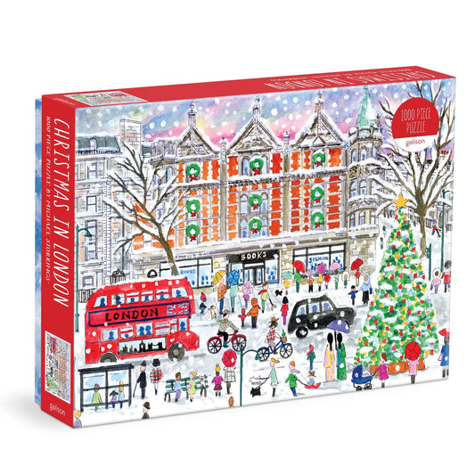 Galison 1000 Piece Jigsaw Puzzle - Christmas in London