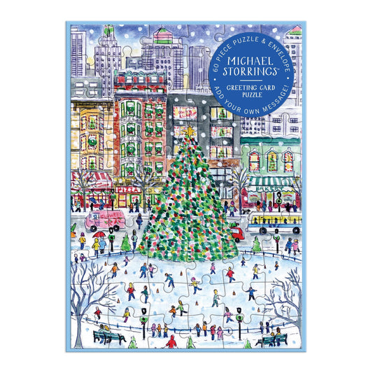 Christmas in the City Greeting Card Puzzle