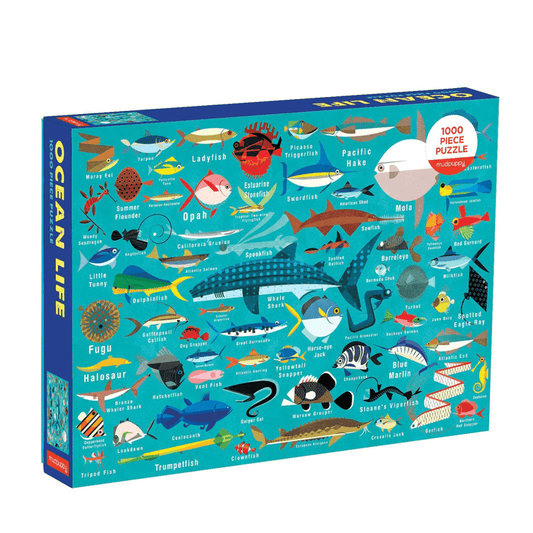 Ocean Life 1000 Piece Family Puzzle