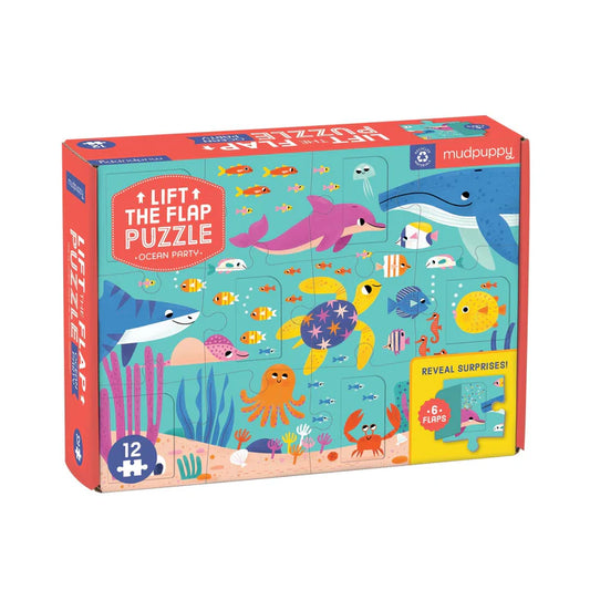 Ocean Party Lift-the-Flap Puzzle (Damaged Box)